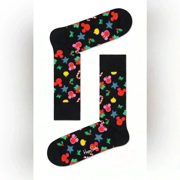 NEW HAPPY SOCKS X Disney Christmas Socks 4PK Gift Box Set - Picture 5 of 13